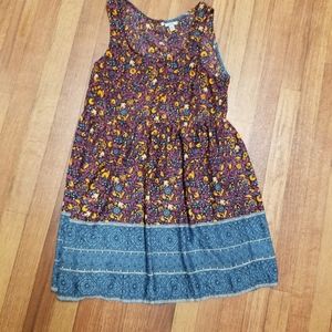 Floral Mini Dress Ecoté size S